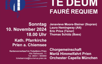 ﻿Bruckner – Te Deum – Faure Requiem – 2024